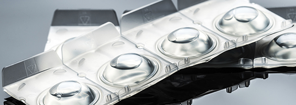 更为简便的隐形眼镜泡罩包装测试