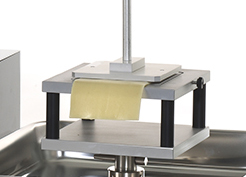 Grips and fixtures for pasta, rice and noodle testing